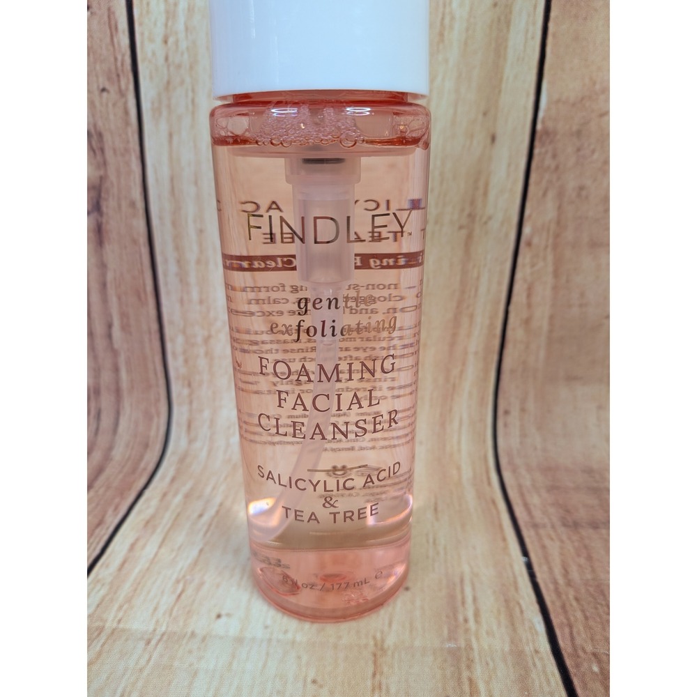 Findley Salicylic Acid & Tea Tree Gentle Exfoliating Foaming Facial Cleanser 6oz - Picture 3 of 6